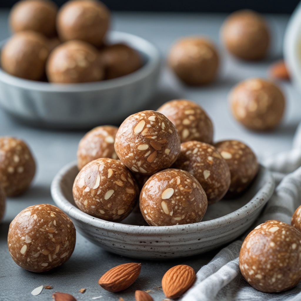 Almond Butter Protein Energy Balls