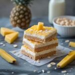 Easy Cottage Cheese Tropical Protein Bars