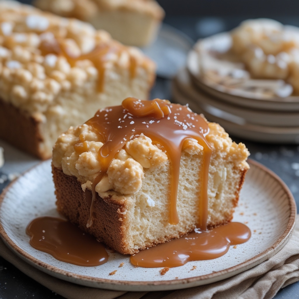 Cottage Cheese Salted Caramel Cloud Bread