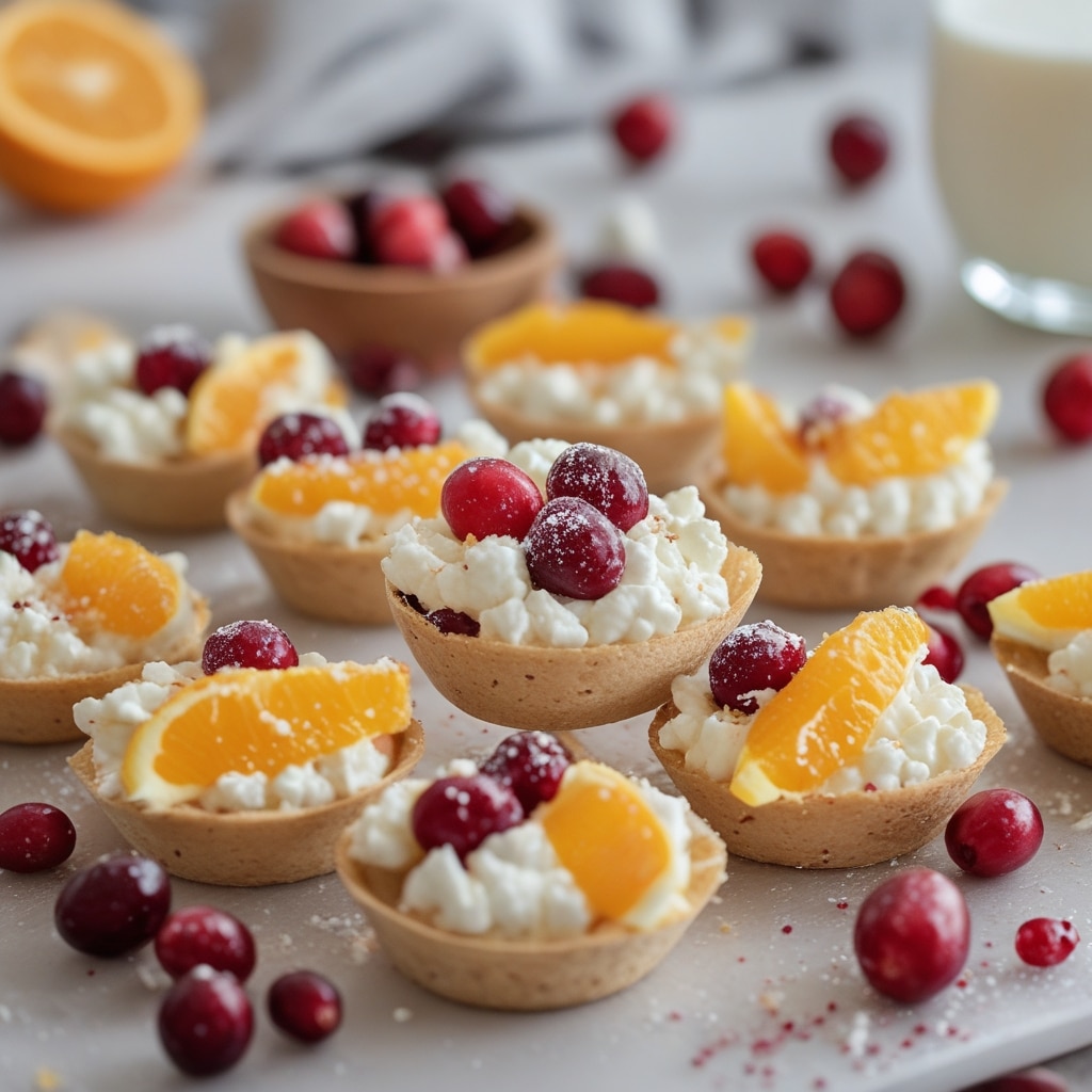 Easy Cottage Cheese Cranberry Orange Breakfast Bites