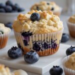 High-Protein Cottage Cheese Blueberry Muffin Tops