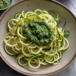 Keto-Friendly Zucchini Noodles with Pesto