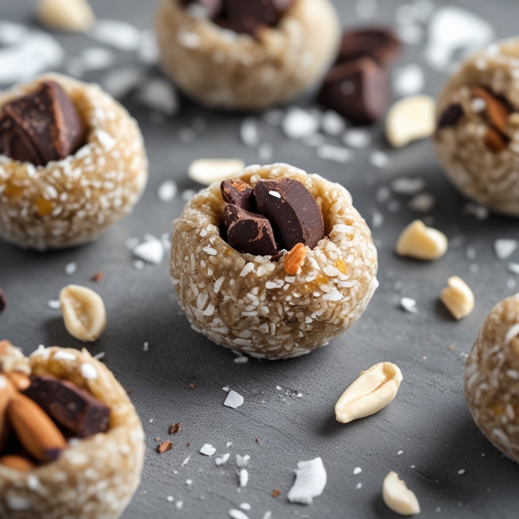 Nut-Free Coconut Protein Energy Bites