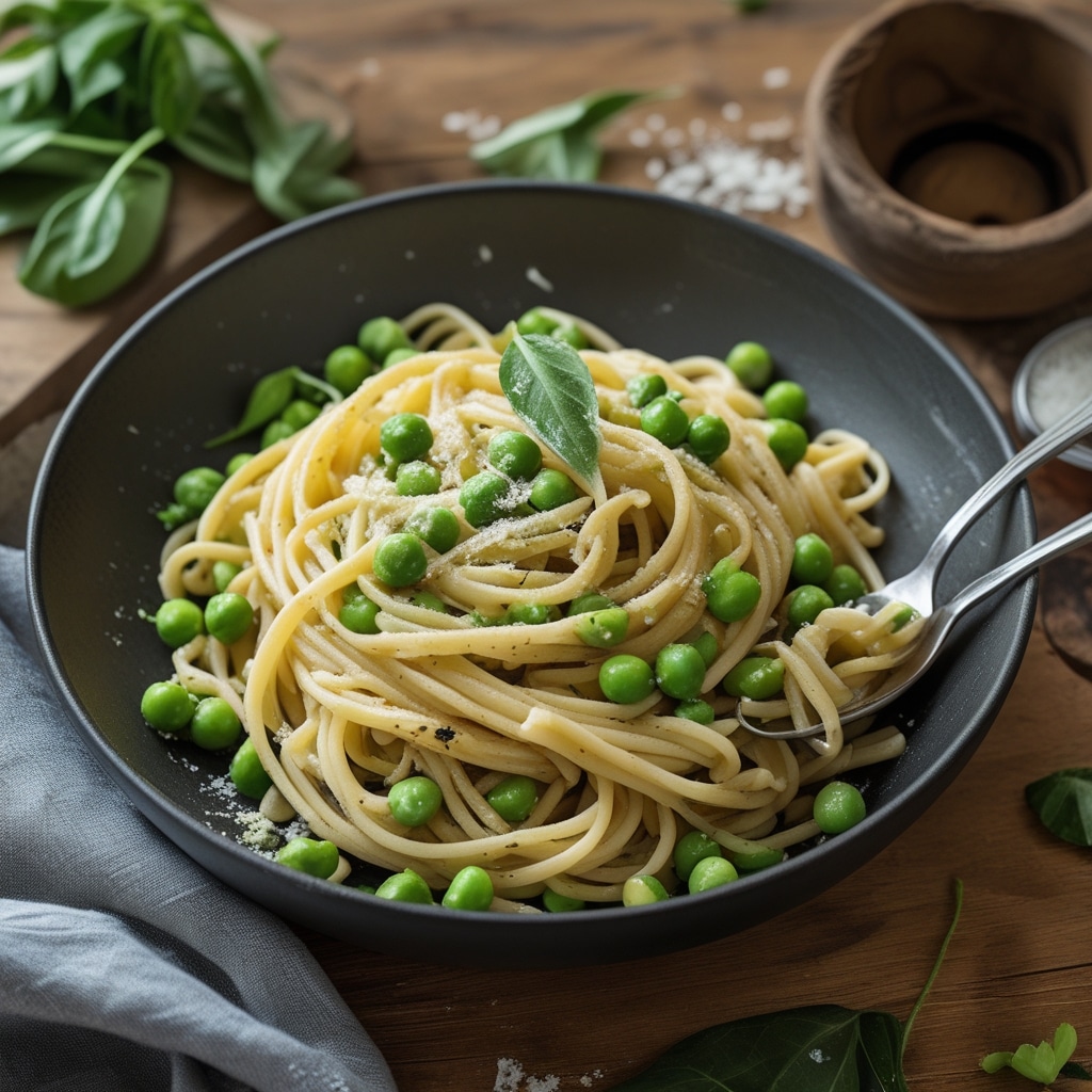 Coziest Pasta e Piselli (Pasta with Peas)