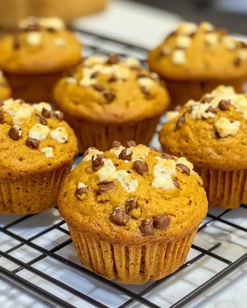 Cottage Cheese Pumpkin Muffins