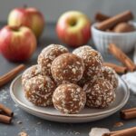 Cottage Cheese Apple Cinnamon Energy Balls