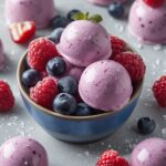 Frozen Greek Yogurt Berry Blast Bites
