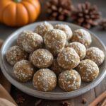 No-Bake Pumpkin Spice Cottage Cheese Protein Bites