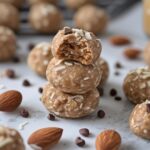 Almond Butter Greek Yogurt Protein Balls