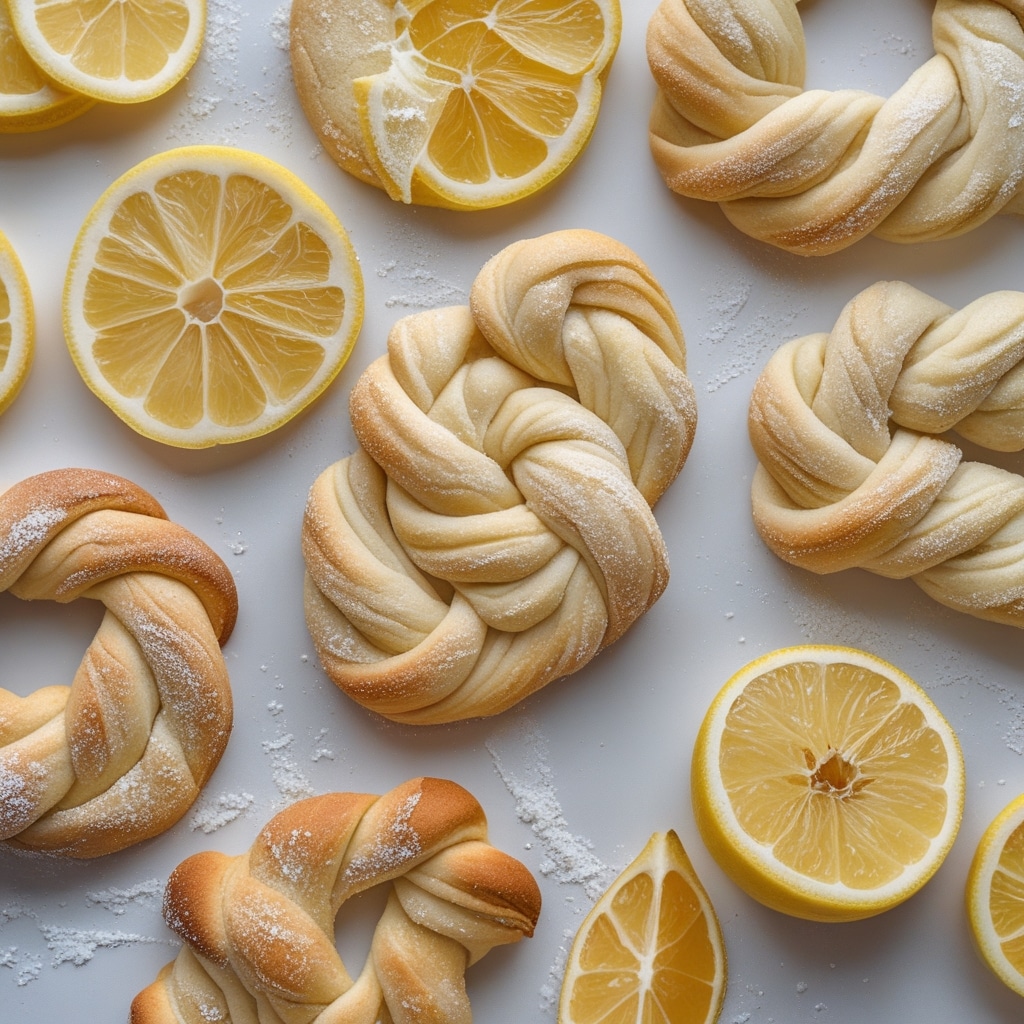 The Sweetest Italian Braided Lemon Cookies