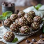 Chocolate Mint Protein Energy Balls