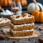 High-Protein Cottage Cheese Pumpkin Spice Bars