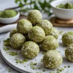 No-Bake Matcha Cottage Cheese Energy Balls