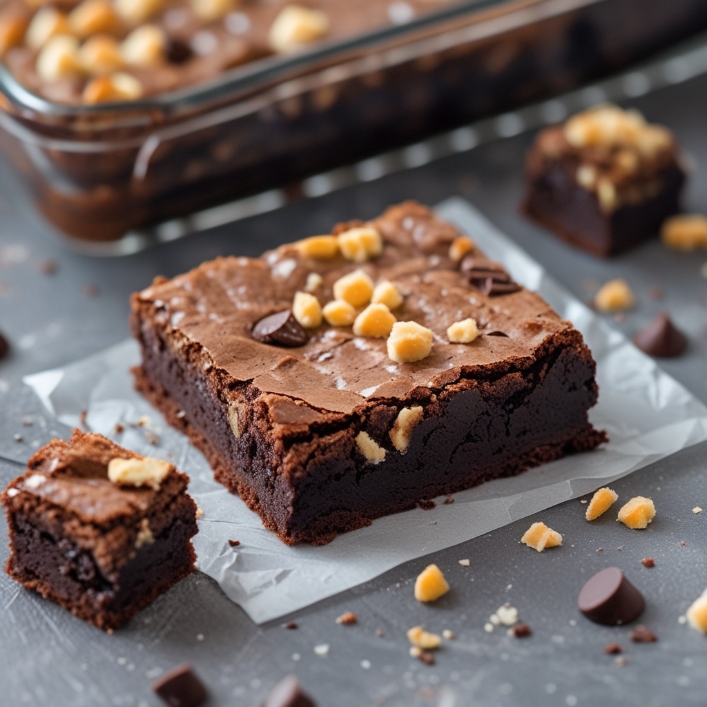Best Cottage Cheese Chocolate Chunk Brownies