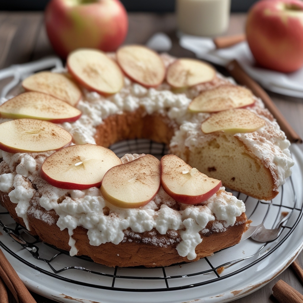 Cottage Cheese Apple Cinnamon Cloud Bread