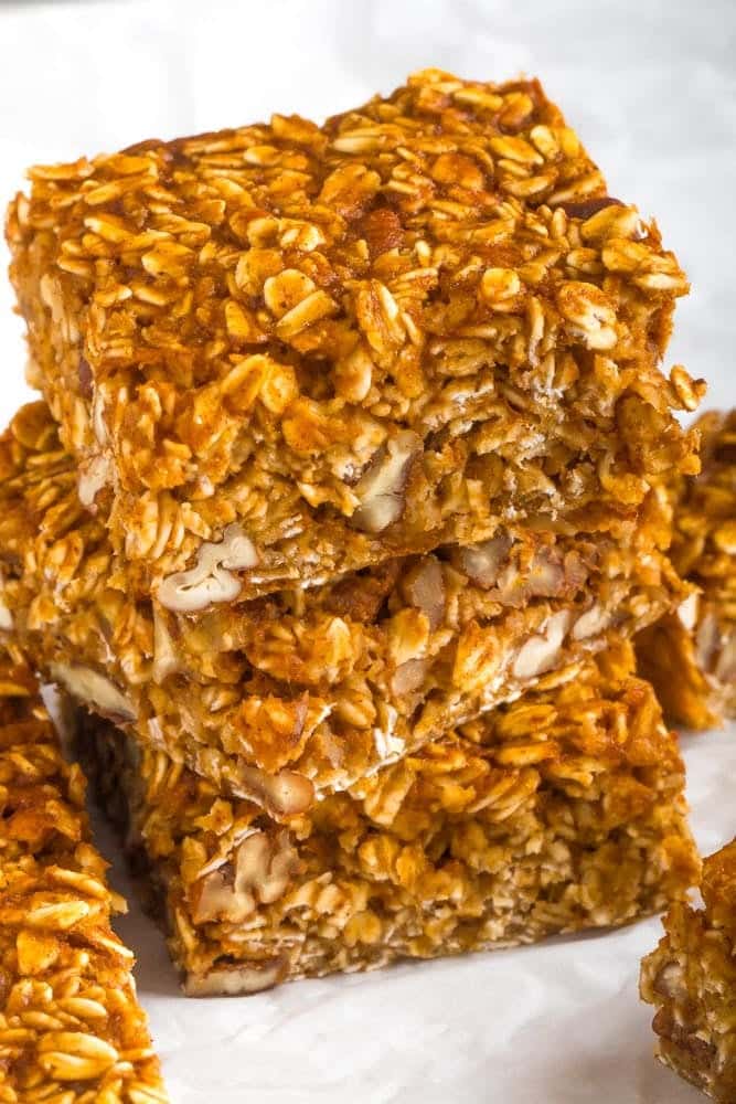 Pumpkin Oatmeal Bars