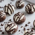 No-Bake Cookies & Cream Protein Bites