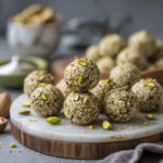 No-Bake Pistachio Cottage Cheese Energy Bites