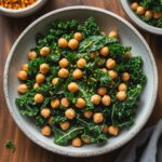 Crunchy Chickpea & Kale Salad