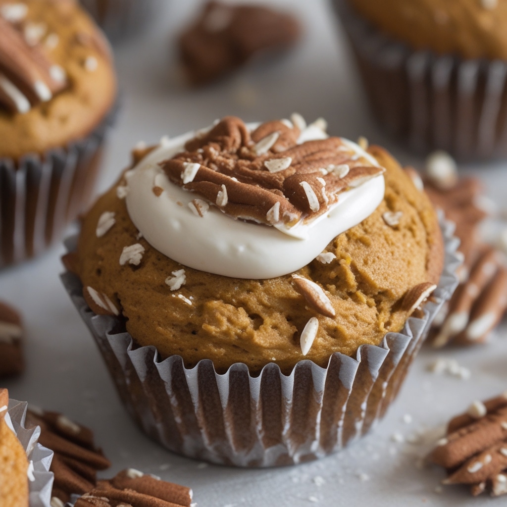 Amazing Greek Yogurt Pumpkin Muffins