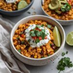Spicy Cauliflower Rice Taco Bowls