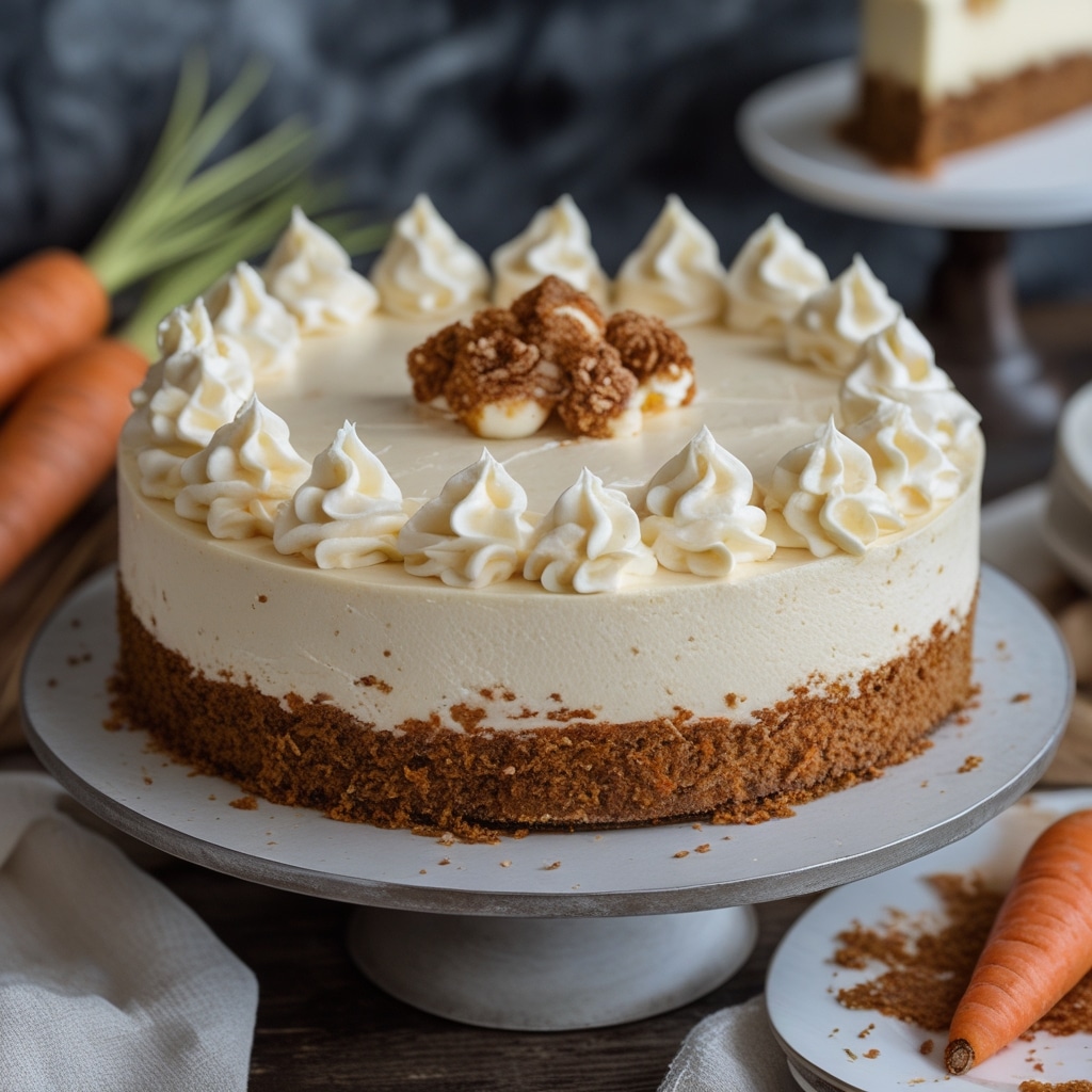 Carrot Cake Cheesecake Cake