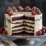 Dreamiest Double Chocolate Ricotta Marble Cake