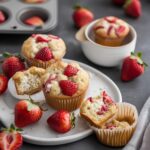 Strawberry Cottage Cheese Muffins