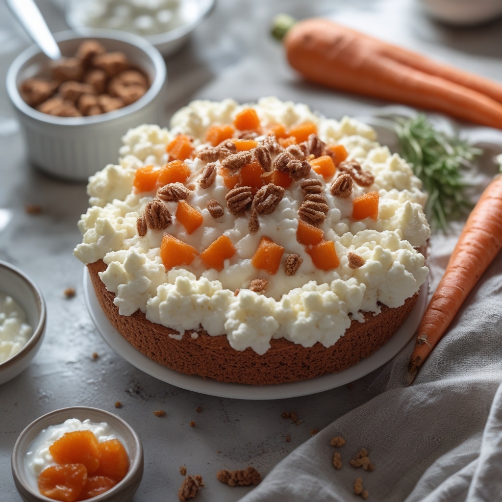 Cottage Cheese Carrot Cake Cloud Bread