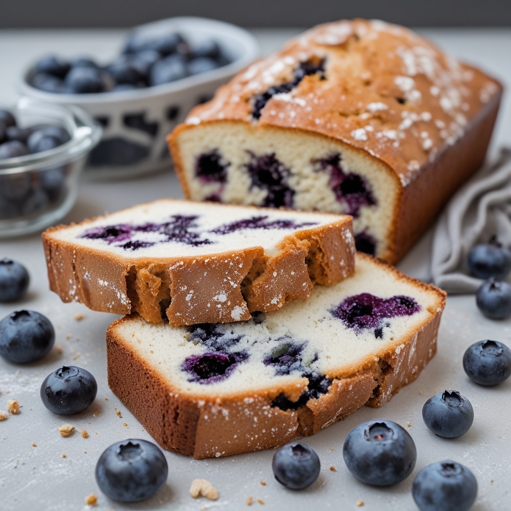 Blueberry Fluffy Cottage Cheese Cloud Bread – Soft, Sweet & Easy