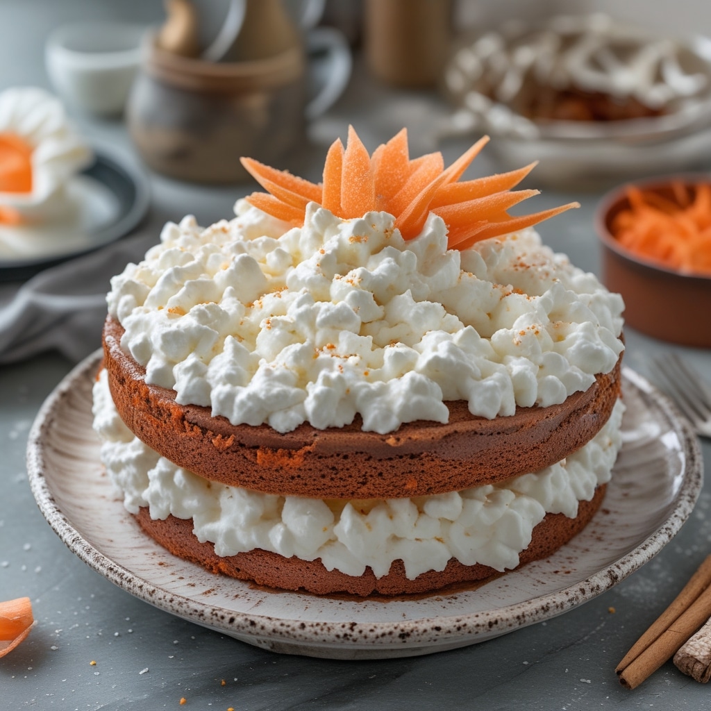 Cottage Cheese Carrot Cake Cloud Bread