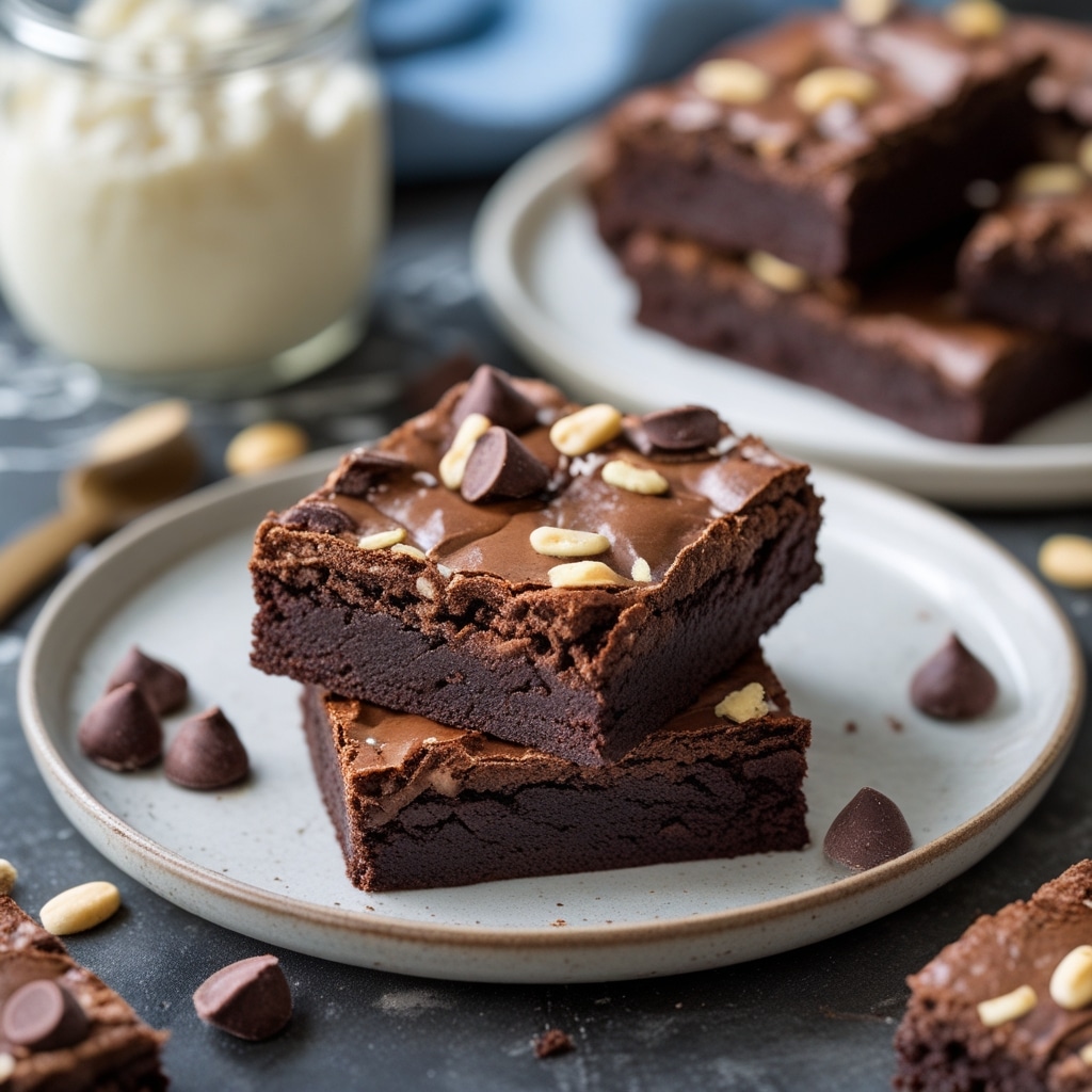 Cottage Cheese Protein Brownies