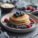 Easy Cottage Cheese Vanilla Protein Pancakes