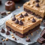 No-Bake Chocolate Peanut Butter Protein Bars