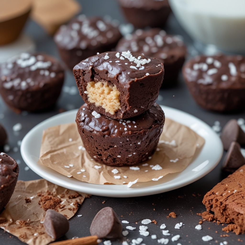 No-Bake Cottage Cheese Brownie Batter Protein Bites