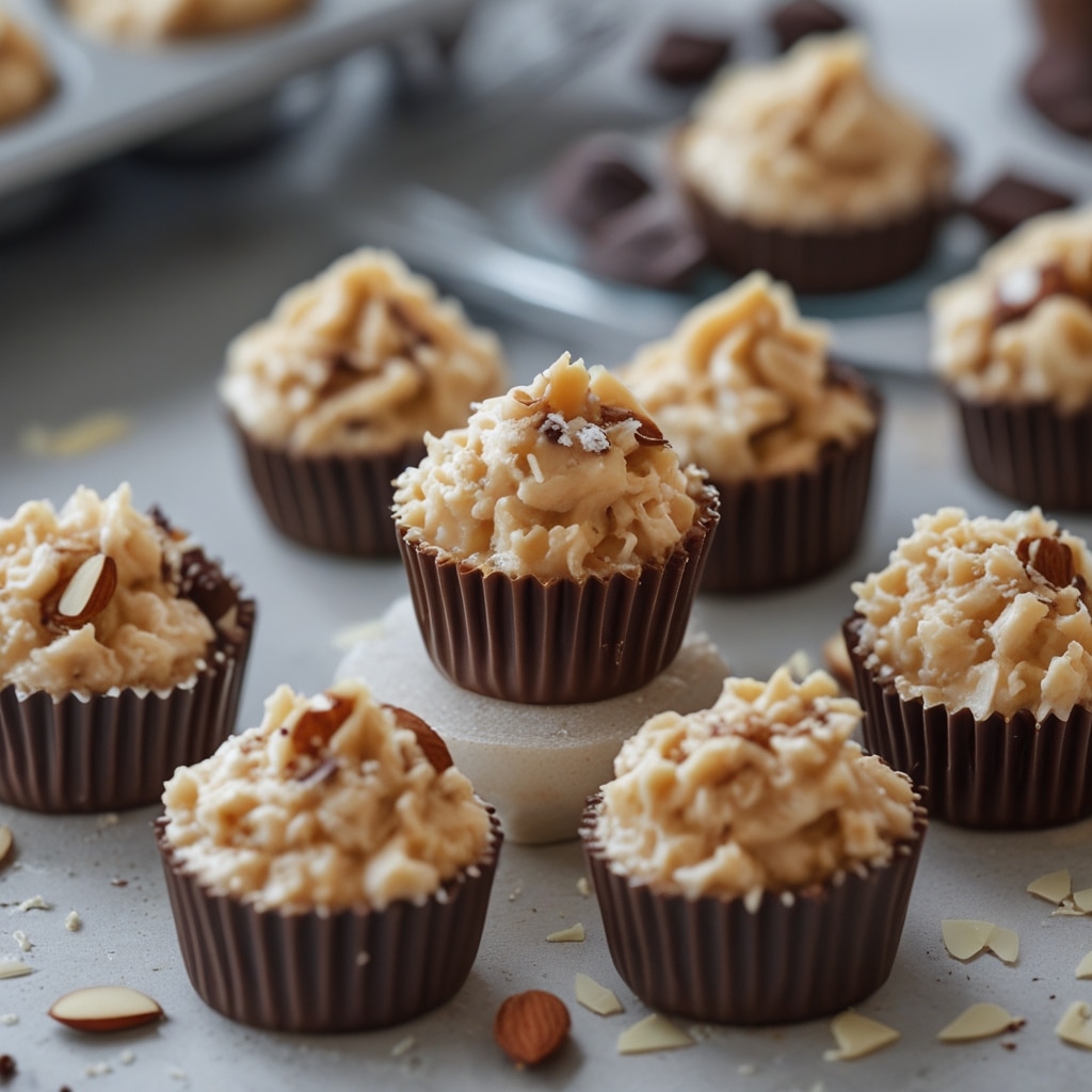 Cottage Cheese Chocolate Almond Butter Bites