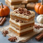 High-Protein Cottage Cheese Pumpkin Spice Bars
