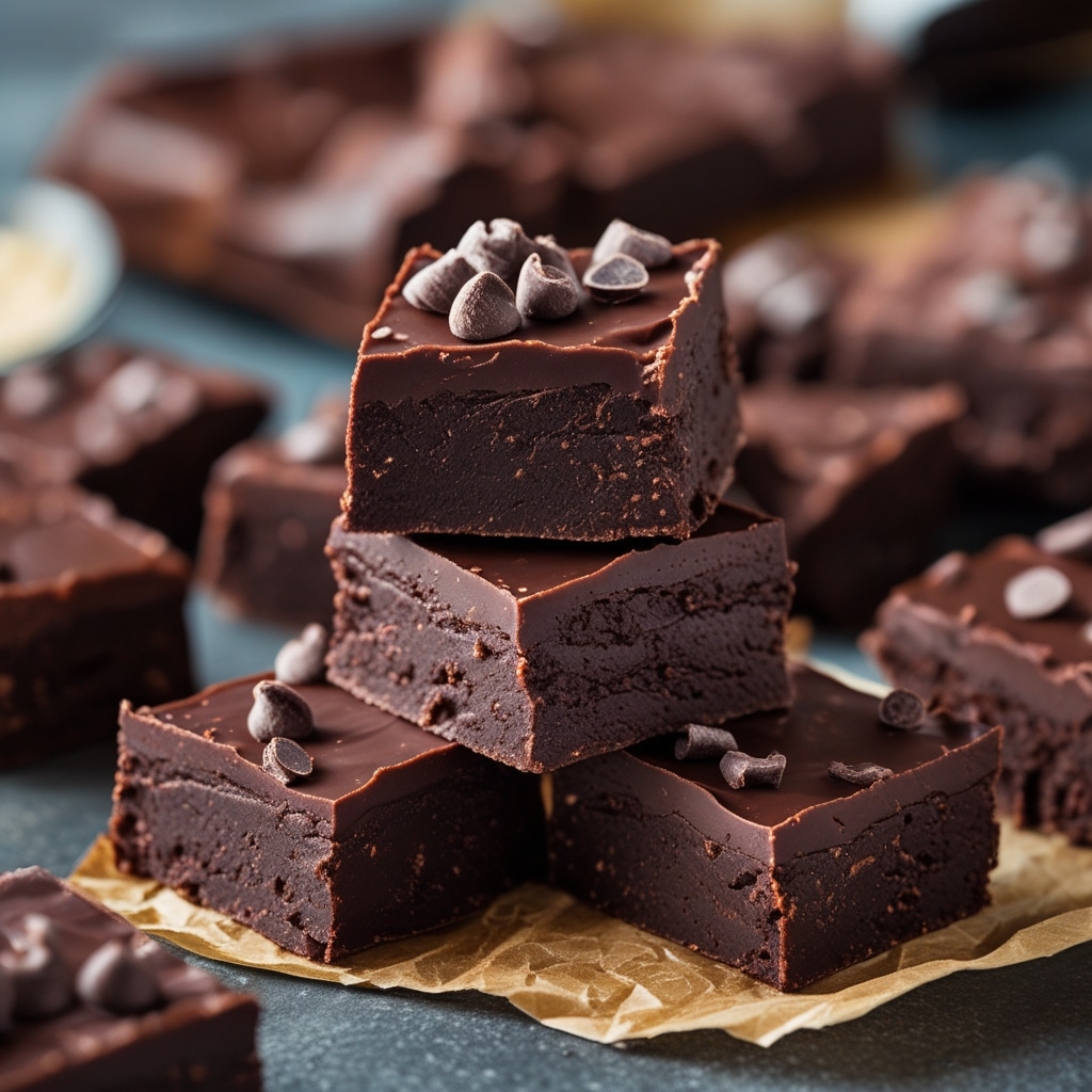 Decadent Dark Chocolate Protein Fudge