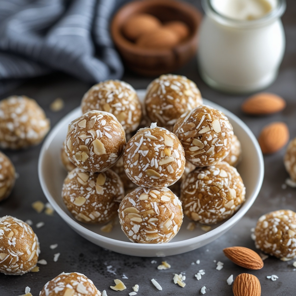 Cottage Cheese Almond Butter Energy Balls