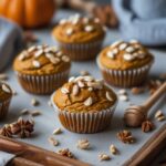 Healthy Greek Yogurt Pumpkin Muffins
