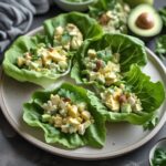 Avocado Egg Salad Lettuce Wraps