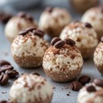 No-Bake Cappuccino Cottage Cheese Protein Bites