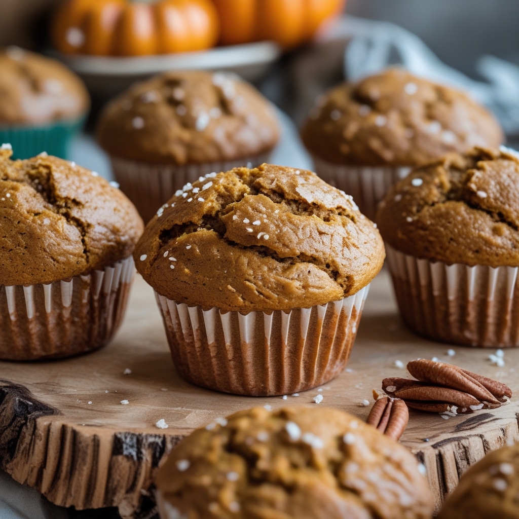 Healthy Pumpkin Muffins