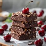 Nut-Free Chocolate Cherry Protein Bars