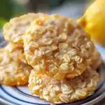 Lemon Oatmeal No-Bake Cookies