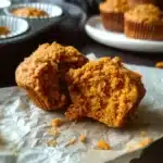 Healthy Greek Yogurt Pumpkin Muffins