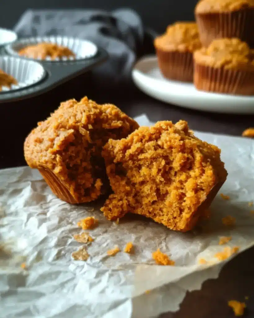 Healthy Greek Yogurt Pumpkin Muffins