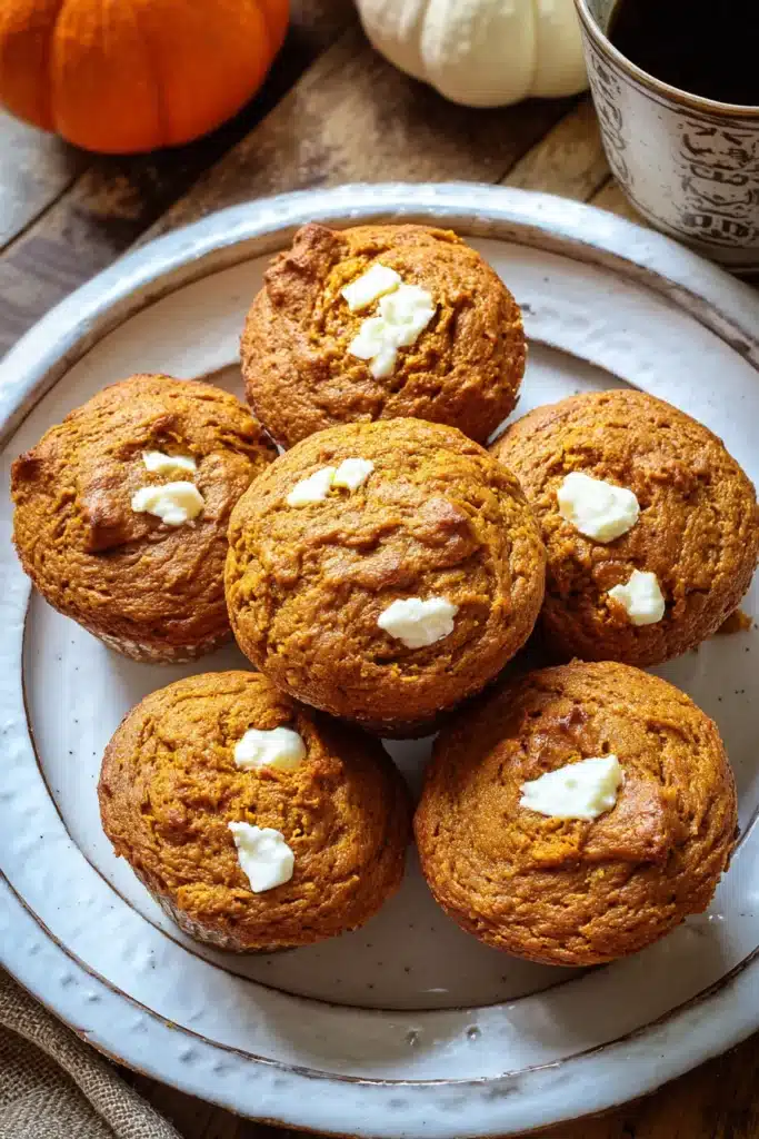 High Protein Pumpkin Muffins With Greek Yogurt