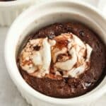 Cottage Cheese Chocolate Mug Cake Easy Dessert Recipe
