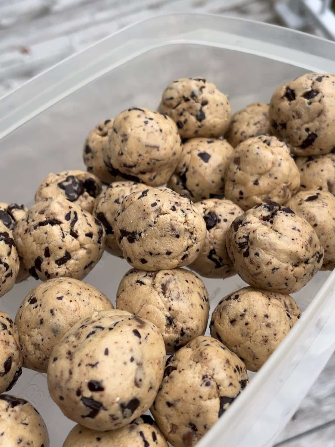 Cookie Dough Protein Balls